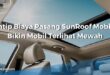 Intip Biaya Pasang SunRoof Mobil, Bikin Mobil Terlihat Mewah