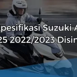Lirik Spesifikasi Suzuki Avenis 125 2022/2023 Disini!